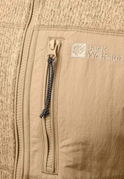 Jack Wolfskin Kaminfeuer Hooded Jkt M|Heren Fleece|Hoodies & Pullovers