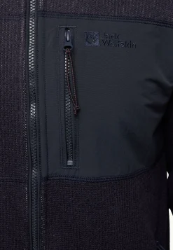 Jack Wolfskin Kaminfeuer Hooded Jkt M|Heren Fleece|Hoodies & Pullovers