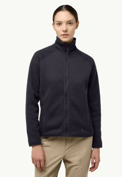 Jack Wolfskin Kaminfeuer Jkt W|DAMES Voor- En Najaarsjacks/-Jassen|Fleece