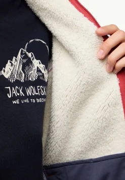 Jack Wolfskin Kaminfeuer Jkt W|DAMES Voor- En Najaarsjacks/-Jassen|Fleece
