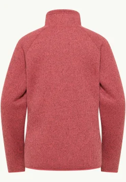 Jack Wolfskin Kaminfeuer Jkt W|DAMES Voor- En Najaarsjacks/-Jassen|Fleece
