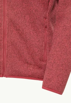 Jack Wolfskin Kaminfeuer Jkt W|DAMES Voor- En Najaarsjacks/-Jassen|Fleece