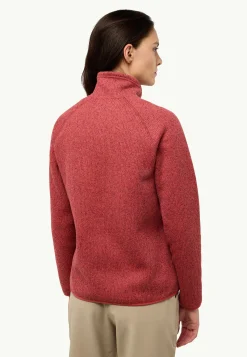 Jack Wolfskin Kaminfeuer Jkt W|DAMES Voor- En Najaarsjacks/-Jassen|Fleece