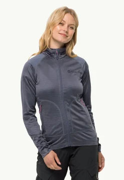 Jack Wolfskin Kammweg Fz W|DAMES Trekking|Voor- En Najaarsjacks/-Jassen