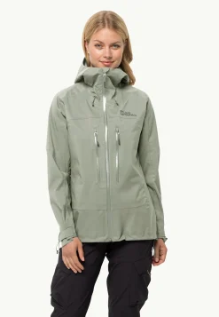 Jack Wolfskin Kammweg 3l Jkt W|DAMES Trekking|Voor- En Najaarsjacks/-Jassen