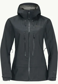 Jack Wolfskin Kammweg 3l Jkt W|DAMES Trekking|Voor- En Najaarsjacks/-Jassen