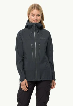 Jack Wolfskin Kammweg 3l Jkt W|DAMES Trekking|Voor- En Najaarsjacks/-Jassen