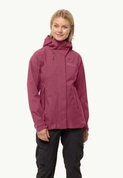 Jack Wolfskin Kammweg 2l Jkt W|DAMES Trekking|Voor- En Najaarsjacks/-Jassen