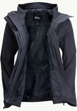 Jack Wolfskin Kammweg 2l Jkt W|DAMES Trekking|Voor- En Najaarsjacks/-Jassen