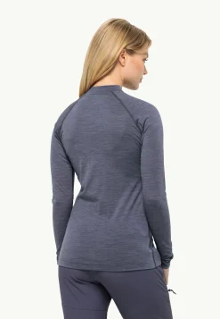 Jack Wolfskin Kammweg L/s W|DAMES Wandelen|Trekking