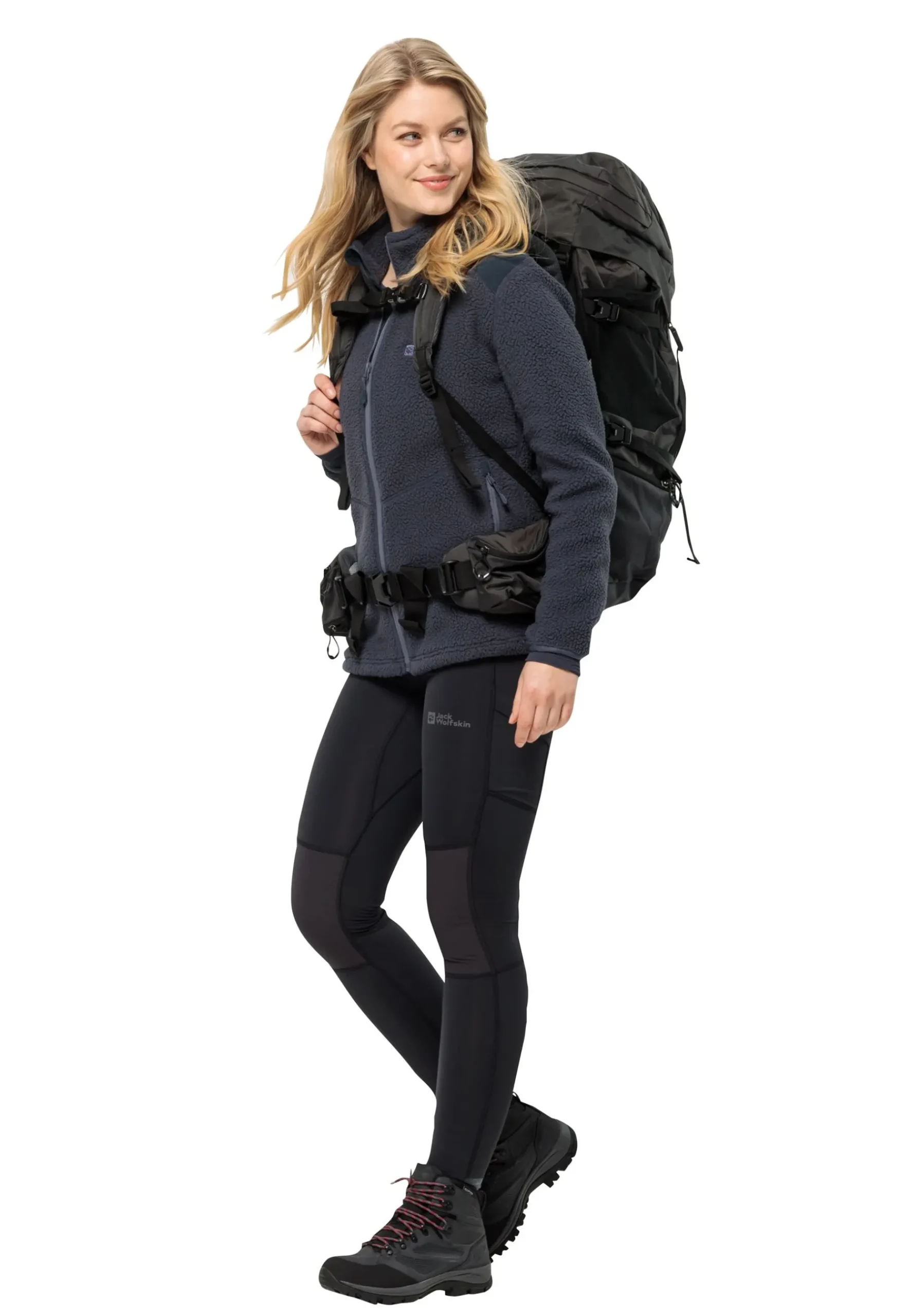 Jack Wolfskin Kammweg Pile Fz W|DAMES Wandelen|Trekking