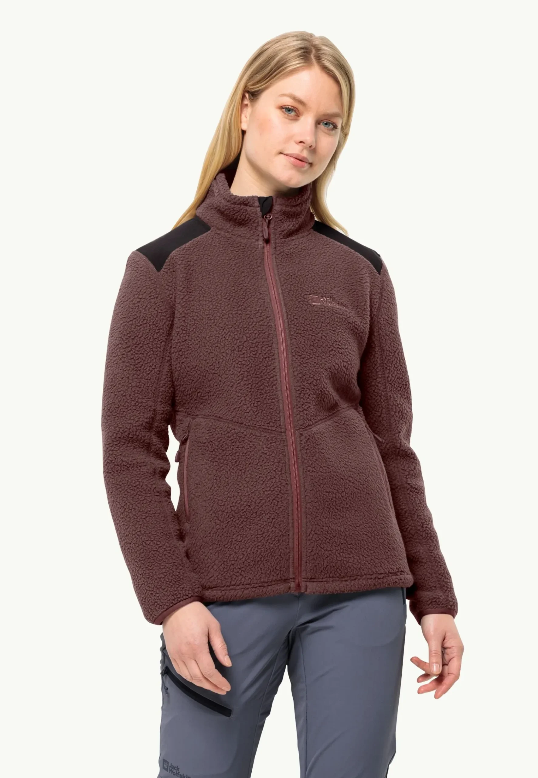 Jack Wolfskin Kammweg Pile Fz W|DAMES Wandelen|Trekking