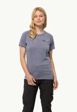 Jack Wolfskin Kammweg S|s W|DAMES Wandelen|Trekking
