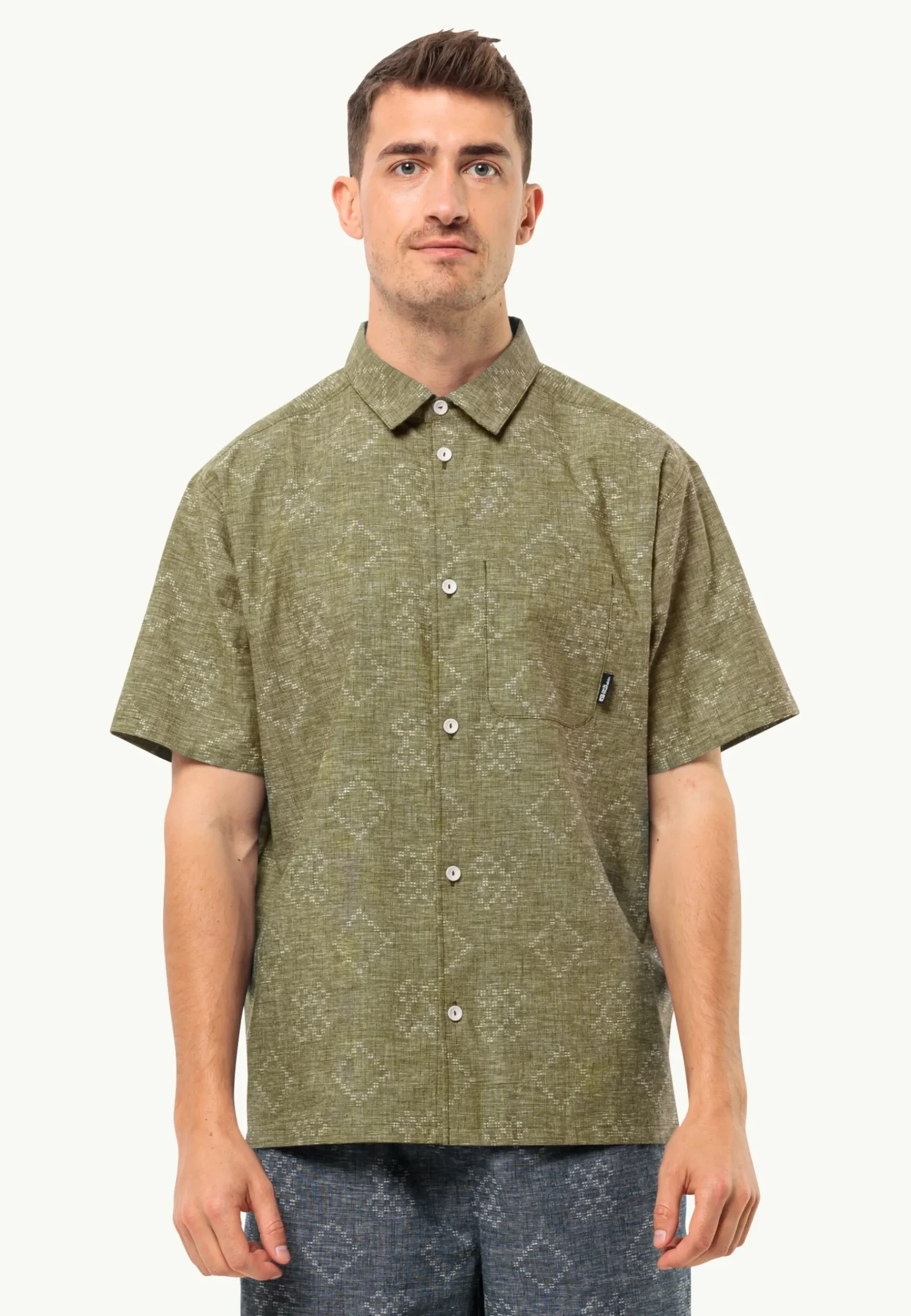 Jack Wolfskin Karana Shirt M|Heren Lifestyle|Overhemden