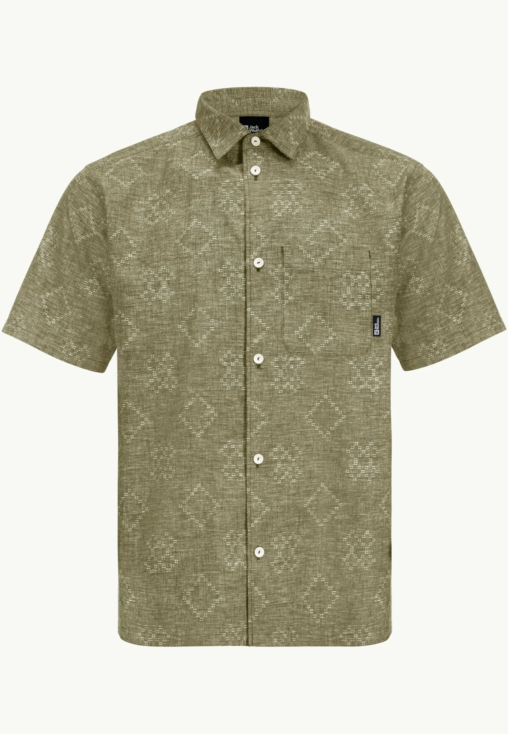 Jack Wolfskin Karana Shirt M|Heren Lifestyle|Overhemden