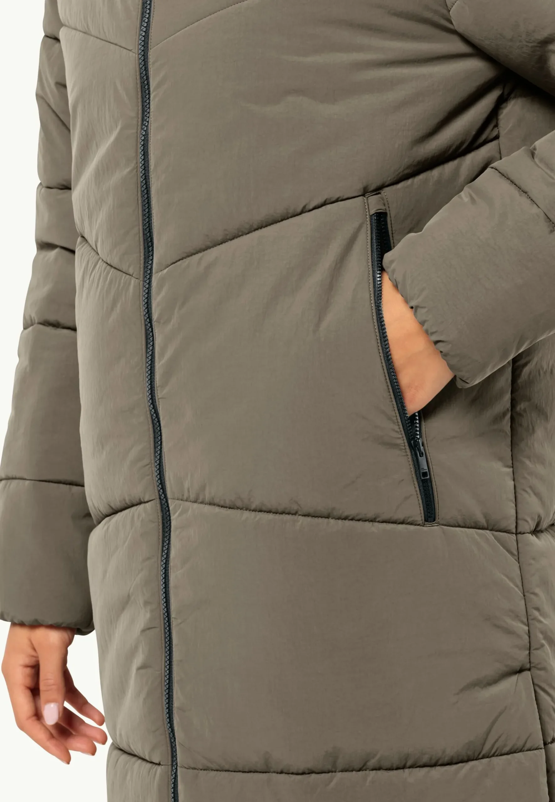 Jack Wolfskin Karolinger Long Coat W|DAMES Lifestyle|Voor- En Najaarsjacks/-Jassen