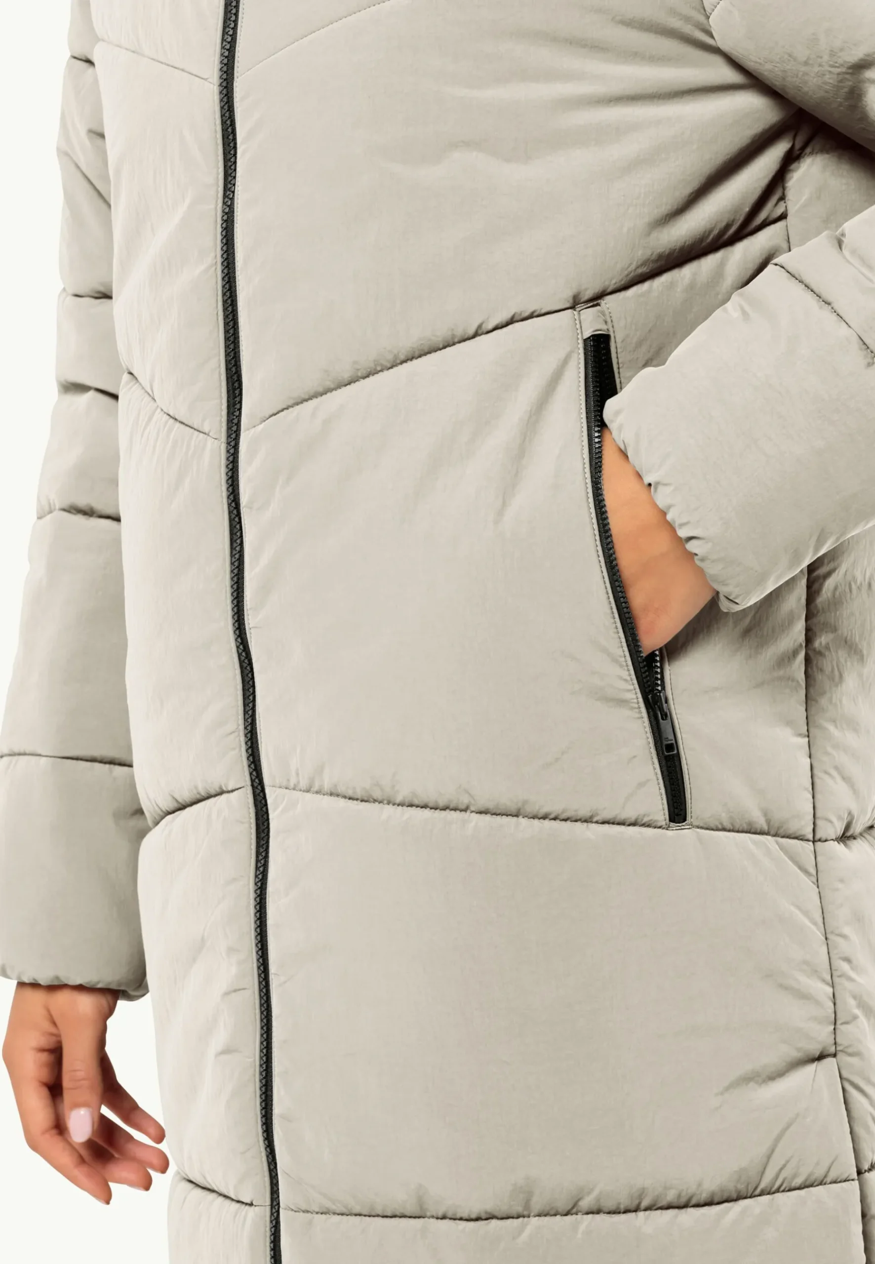 Jack Wolfskin Karolinger Long Coat W|DAMES Lifestyle|Voor- En Najaarsjacks/-Jassen