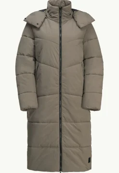 Jack Wolfskin Karolinger Long Coat W|DAMES Lifestyle|Voor- En Najaarsjacks/-Jassen