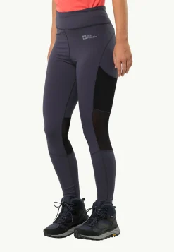 Jack Wolfskin Kensteig Tights W|DAMES Wandelen|Leggings & Panty'S