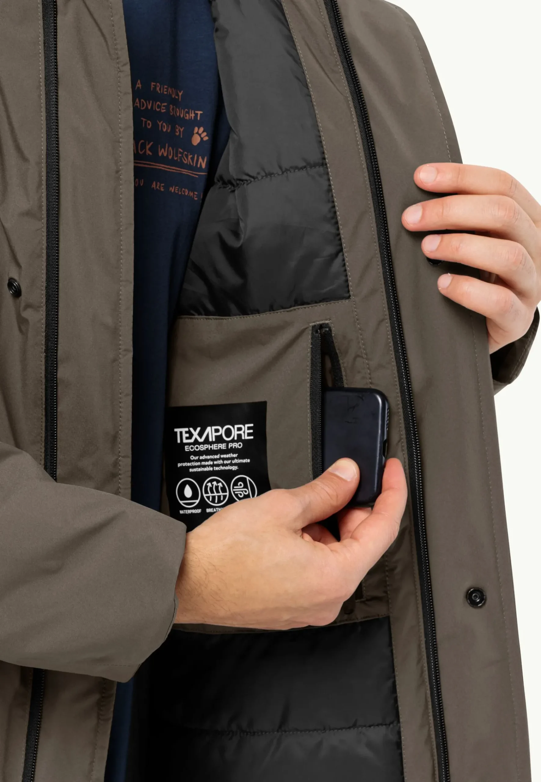 Jack Wolfskin Koenigsbau Coat M|Heren Lifestyle|Voor- En Najaarsjacks/-Jassen