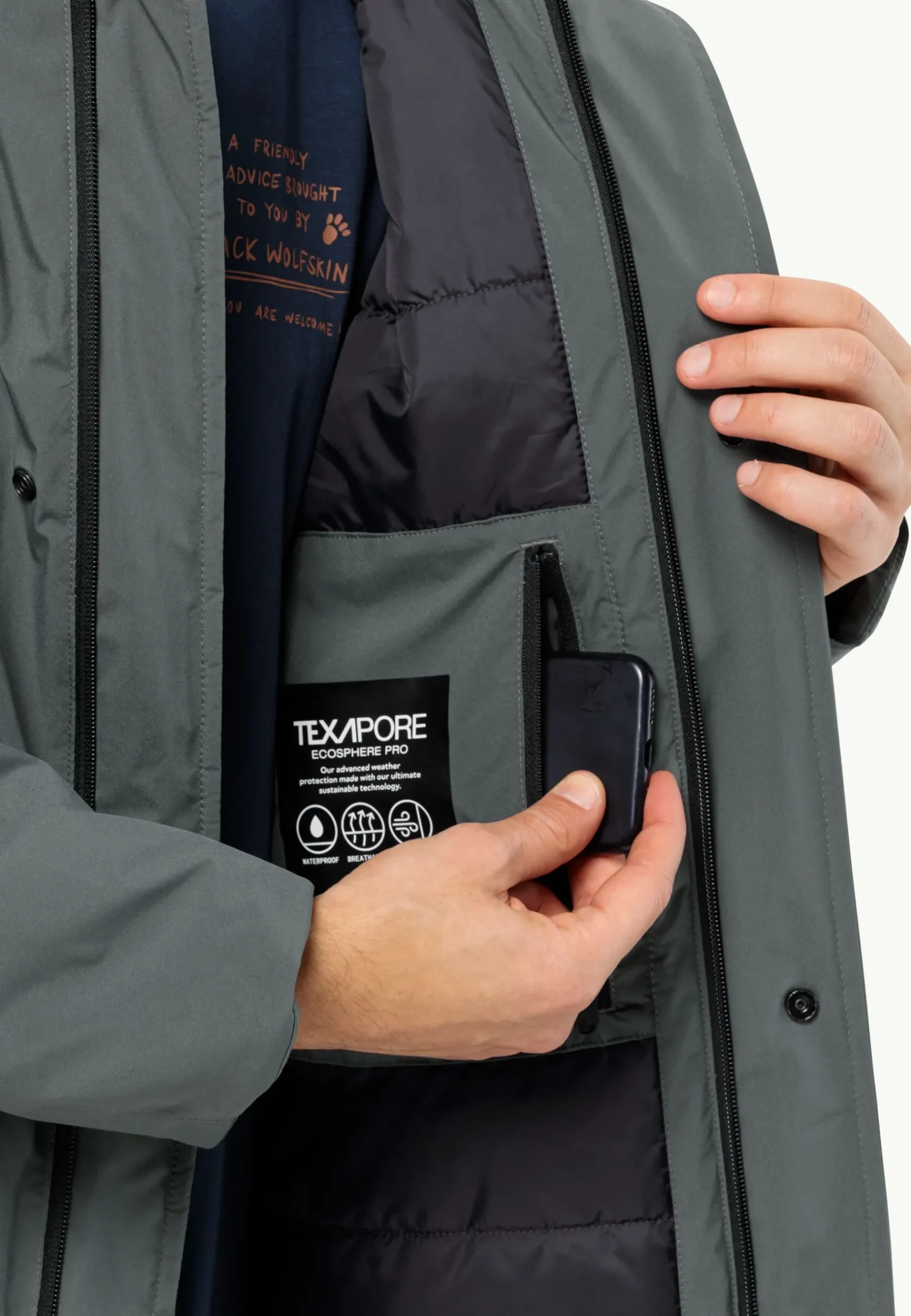 Jack Wolfskin Koenigsbau Coat M|Heren Lifestyle|Voor- En Najaarsjacks/-Jassen