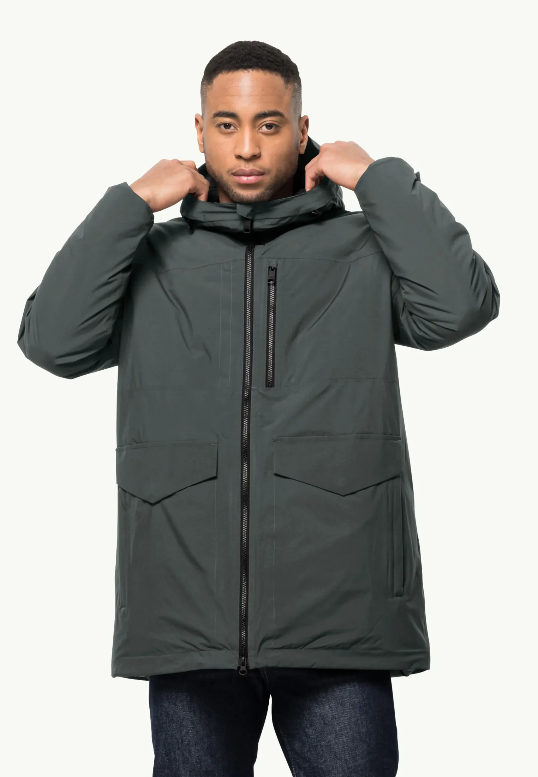 Jack Wolfskin Koenigsbau Parka M|Heren Lifestyle|Voor- En Najaarsjacks/-Jassen