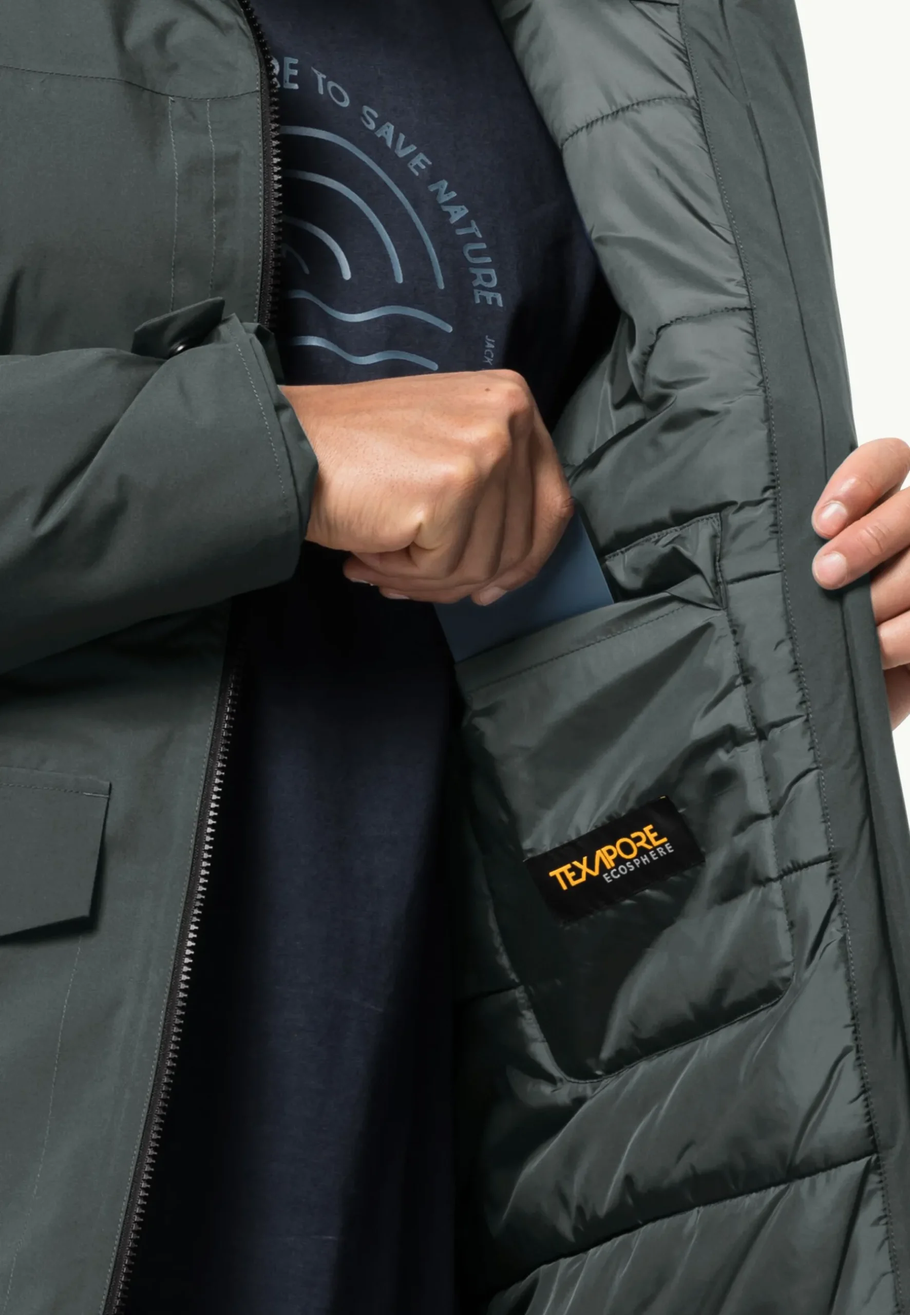 Jack Wolfskin Koenigsbau Parka M|Heren Lifestyle|Voor- En Najaarsjacks/-Jassen