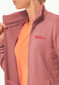 Jack Wolfskin Kolbenberg Fz W|DAMES Wandelen|Voor- En Najaarsjacks/-Jassen