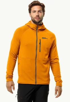Jack Wolfskin Kolbenberg Hooded Fz M|Heren Wandelen|Voor- En Najaarsjacks/-Jassen
