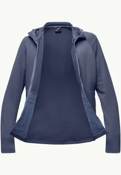 Jack Wolfskin Kolbenberg Hooded Fz M|Heren Wandelen|Voor- En Najaarsjacks/-Jassen
