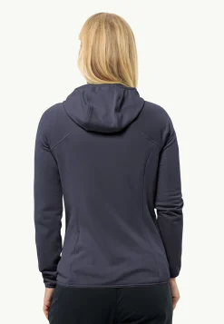 Jack Wolfskin Kolbenberg Hooded Fz W|DAMES Wandelen|Voor- En Najaarsjacks/-Jassen
