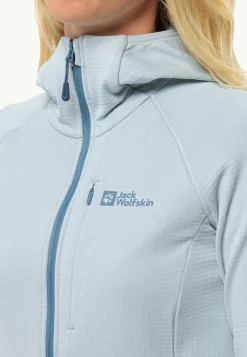Jack Wolfskin Kolbenberg Hooded Fz W|DAMES Wandelen|Voor- En Najaarsjacks/-Jassen