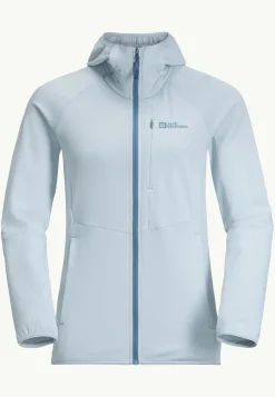 Jack Wolfskin Kolbenberg Hooded Fz W|DAMES Wandelen|Voor- En Najaarsjacks/-Jassen