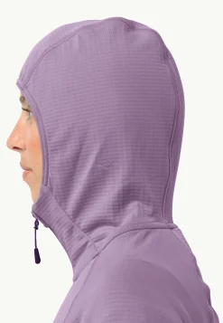 Jack Wolfskin Kolbenberg Hooded Fz W|DAMES Wandelen|Voor- En Najaarsjacks/-Jassen