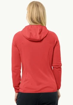 Jack Wolfskin Kolbenberg Hooded Fz W|DAMES Wandelen|Voor- En Najaarsjacks/-Jassen