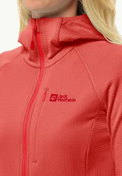 Jack Wolfskin Kolbenberg Hooded Fz W|DAMES Wandelen|Voor- En Najaarsjacks/-Jassen