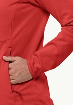 Jack Wolfskin Kolbenberg Hooded Fz W|DAMES Wandelen|Voor- En Najaarsjacks/-Jassen