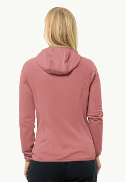 Jack Wolfskin Kolbenberg Hooded Fz W|DAMES Wandelen|Voor- En Najaarsjacks/-Jassen