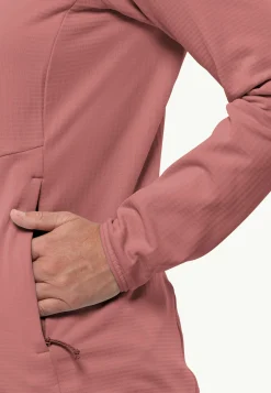 Jack Wolfskin Kolbenberg Hooded Fz W|DAMES Wandelen|Voor- En Najaarsjacks/-Jassen