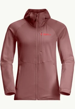 Jack Wolfskin Kolbenberg Hooded Fz W|DAMES Wandelen|Voor- En Najaarsjacks/-Jassen