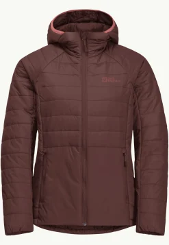 Jack Wolfskin Lapawa Ins Hoody W|DAMES Wandelen|Voor- En Najaarsjacks/-Jassen