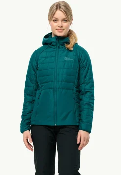 Jack Wolfskin Lapawa Ins Hoody W|DAMES Wandelen|Voor- En Najaarsjacks/-Jassen