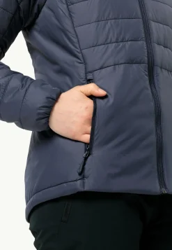 Jack Wolfskin Lapawa Ins Hoody W|DAMES Wandelen|Voor- En Najaarsjacks/-Jassen