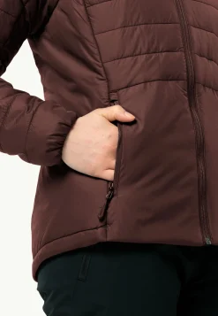 Jack Wolfskin Lapawa Ins Hoody W|DAMES Wandelen|Voor- En Najaarsjacks/-Jassen