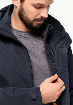 Jack Wolfskin Lapawa Ins Jkt M|Heren Wandelen|Voor- En Najaarsjacks/-Jassen