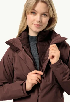 Jack Wolfskin Lapawa Ins Jkt W|DAMES Wandelen|Voor- En Najaarsjacks/-Jassen