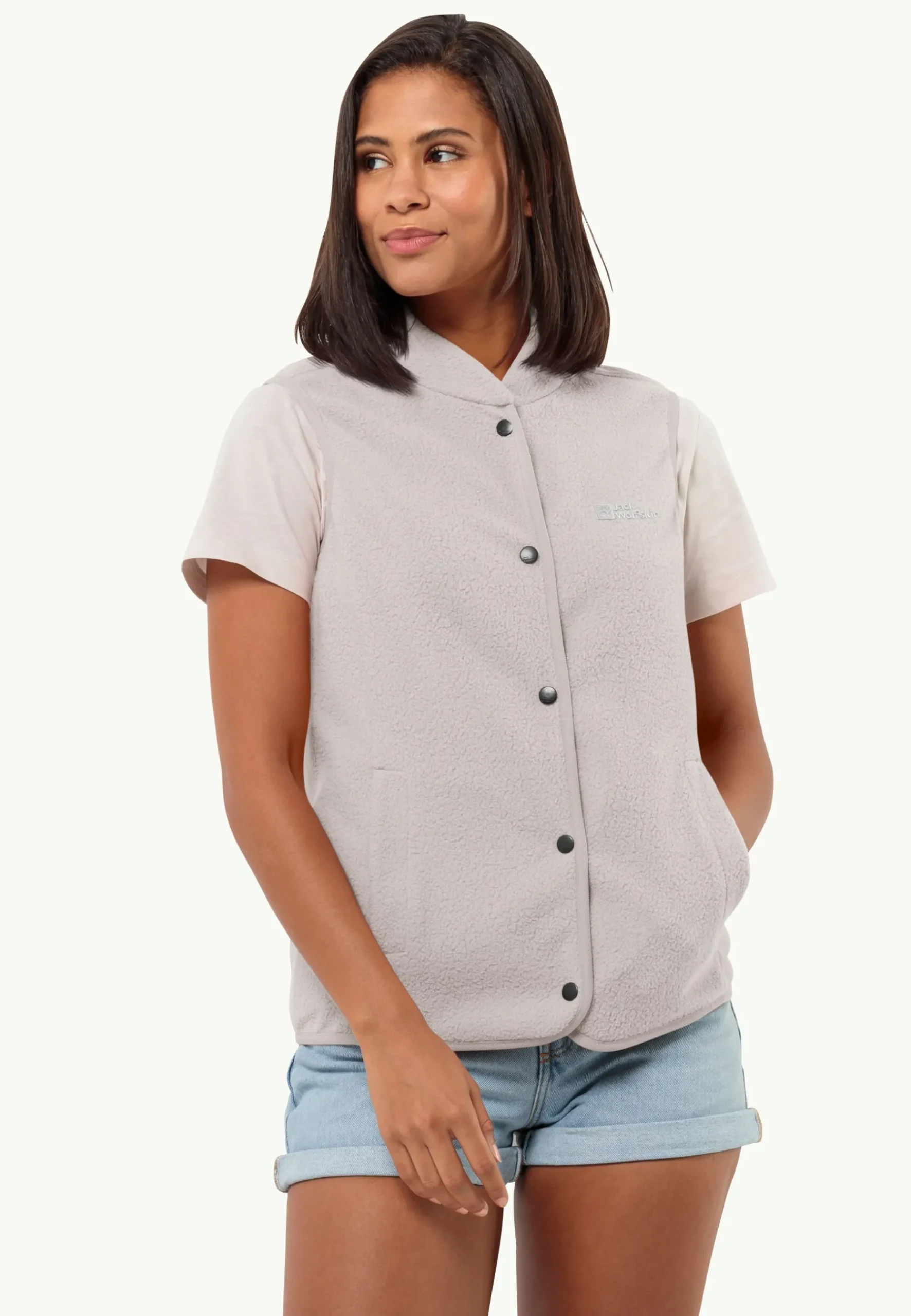 Jack Wolfskin Light Curl Vest W|DAMES Lifestyle|Voor- En Najaarsjacks/-Jassen