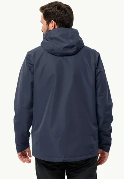Jack Wolfskin Luntal 3in1 Jkt M|Heren Wandelen|Voor- En Najaarsjacks/-Jassen