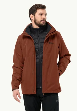 Jack Wolfskin Luntal 3in1 Jkt M|Heren Wandelen|Voor- En Najaarsjacks/-Jassen