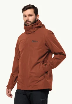 Jack Wolfskin Luntal 3in1 Jkt M|Heren Wandelen|Voor- En Najaarsjacks/-Jassen